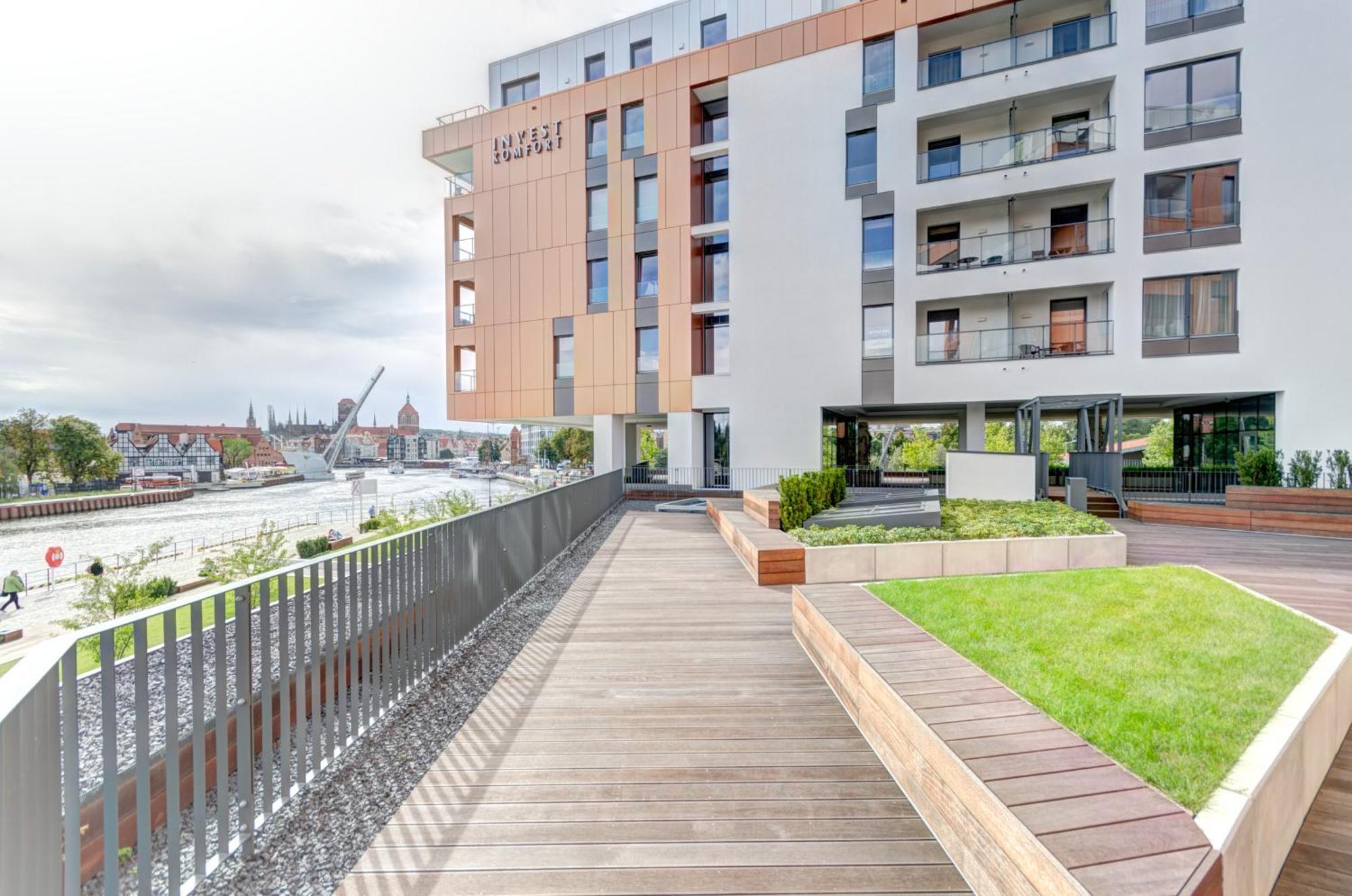 Brabank Riverside - Sauna, Business & Gym By Downtown Apartments Danzica Esterno foto