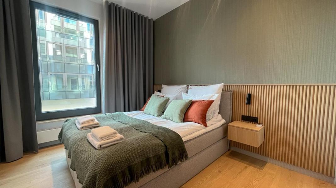 Brabank Riverside - Sauna, Business & Gym By Downtown Apartments Danzica Esterno foto
